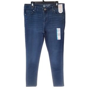 Wonder Nation Girls Size 16 Super Skinny Jeans Adjustable Waist Stretch